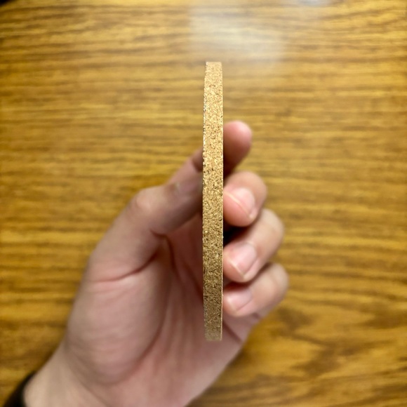 Star Wars Quote Laser Engraved Cork Coaster #3 - Picture 4 of 6